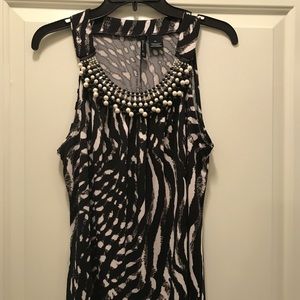 Beaded Tunic Top by “New Directions” Petite